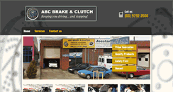 Desktop Screenshot of abcbrakeandclutch.com